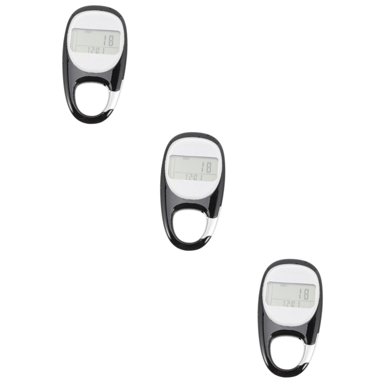 Toyvian pedometro per fare un passo portatile comodo banco da passeggio contapassi contatore passometro di arrampicata comodo passometro pedometri ambulanti AbS