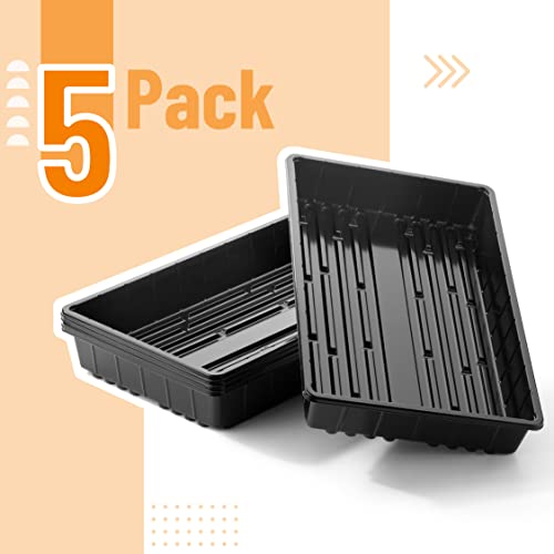 Mr. Pen- Seed Starter Trays, 5 Pack, 17"x10"x2.4" by Mr. Pen - Image 2