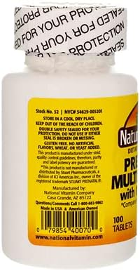 Miniatura 7 de Nature's Blend Fórmula prenatal multivitamínica 100 CT (paquete de 2)