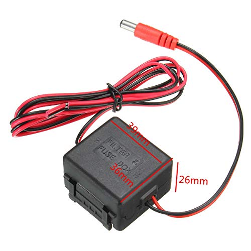 12V Car Power Signal Filter Canbus Reverse Camera Power Rectifier Power Relay Capacitor Filter #TOP2