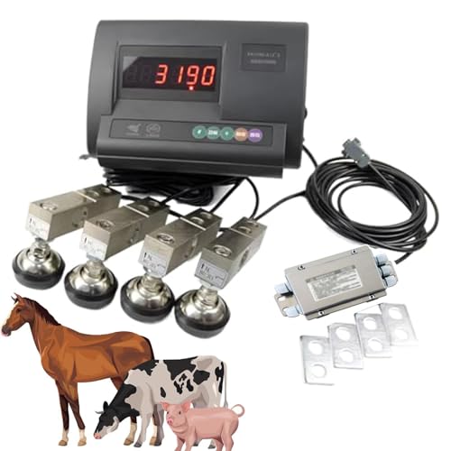 Kit De Báscula For Ganado De 3000 Kg 6600