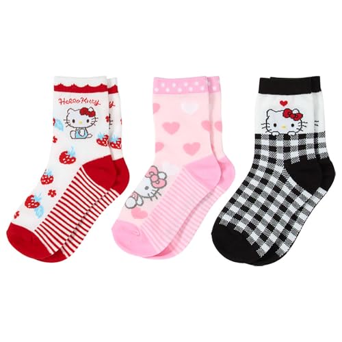 サンリオ(SANRIO) キッズソックス3足セット ハローキティ 16-18cm 689149