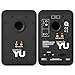 Kanto YU 140W Powered Speakers with Bluetooth® 4.2 and RCA Input | Features Signal Detection and Auto Stand-by | Remote Included | Pair | Matte Black