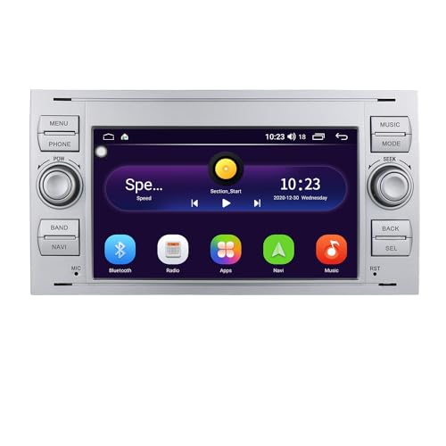 Navigationsgerät für Auto LKW Navi 7 Zoll GPS Navigation für Auto LKW mit Europa UK 52 Karten, Lebenslang kostenloses Kartenupdate