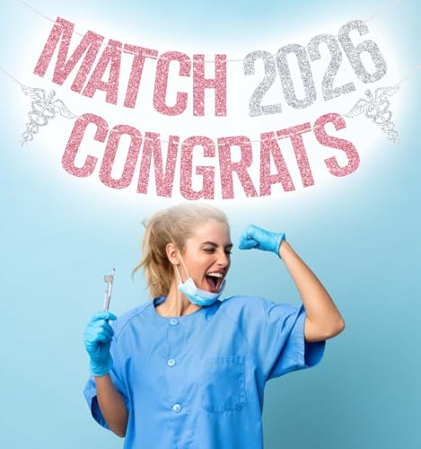 Félicitations sur décoration assortie pour diplômés en médecine - 5