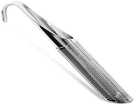 MarcosWJH Tea Infuser - Stainless Steel Stick Pipe Tea Steeper Strainer for Loose Tea Leaf, Herbs or Spice, Premium Extra Fine Mesh Tea Maker for Single Cup Brewer, Mugs (1 Pack)