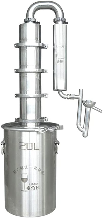 20L/35L/60LMoonshine Still itres Stainless Steel Wine Making Kit Water Distiller Home Brewing Kit for DIY Whisky Wine Brandy Gin Vodka (Produce 92% ABV) (60L)