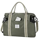 Carry On Bag for Women with Wet Pocket Travel Duffel Bag with Trolley Sleeve Gym Tote Bags Waterproof Large