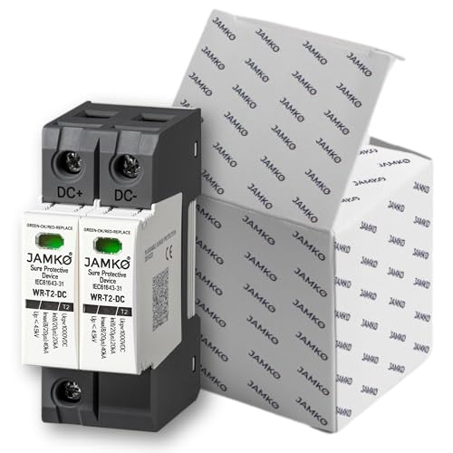 Limiteur de tension photovoltaïque 1000V DC 2P T2 pour parafoudre de chaîne