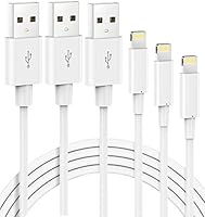 Marchpower iPhone Charger Cable, [MFi Certified] iPhone Lightning Cable 3 Pack 123m iPhone Charging Cable Long iPhone...