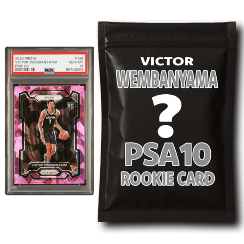 PSA 10 Graded Rookie Basketball Card Mystery Box - Victor Wembanyama