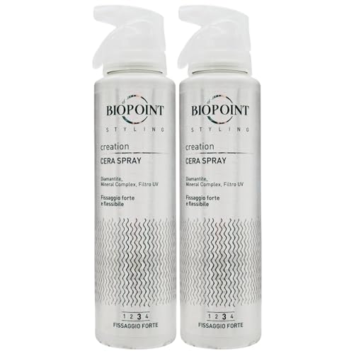 CERA SPRAY Creation Modellante, Fissaggio Forte e Flessibile. Speciale Formulazione Con Mineral Complex Che Dona Sostegno Prolungato, Arricchito Con Diamantite e Filtro UV 150ml (2 Spray)