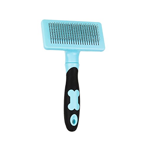 Grooming Brush, Self-Cleaning, Reducing Shedding for Dog or Cat, with Long Hair