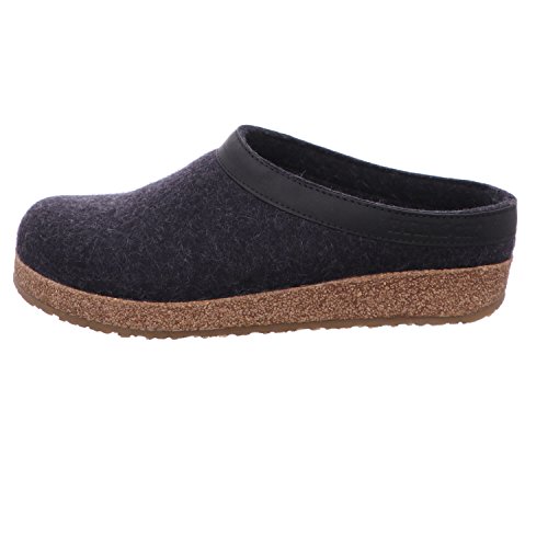 HAFLINGER GZL Clog - Charcoal, 37 - Thumbnail 2