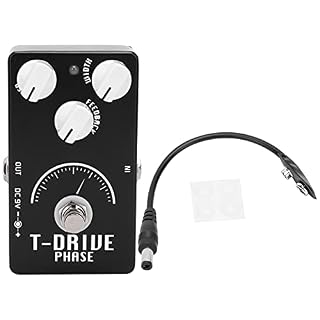 Guitare Phaser Pédale Électrique Analogique Phase Shifter Effet Instruments de Musique Accessoires CP61 Noir - Les Beatles, Paul McCartney, John Lennon, RIngo Starr, George Harrison