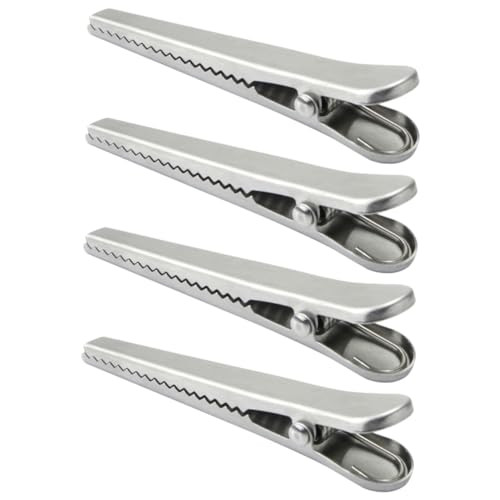 Zerodeko 12pcs Sealing Clamp Snack Bag Sealer Food Bag Clamp Sealing Clips for Office Use