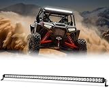 OFFROADTOWN 40 Inch Single Row LED Light Bar 280W Spot Flood Combo Off Road Driving Light Ultra-Slim Lights Bar Waterproof Work Thin Light Bar for SUV UTV SXS Truck Pickup