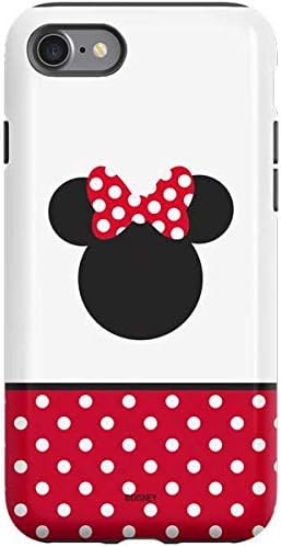 Skinit Pro Phone Case Compatible with iPhone SE (2nd & 3rd Gen) - Officially Licensed Disney Minnie Mouse Symbol Design