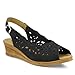 Spring Step Women's Orella Slingback Sandal,Black Nubuck,39 EU/8.5 M US