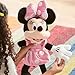 Disney Store Official Minnie Mouse Pink Dress Medium Soft Toy for Kids, Cuddly Character with Fuzzy Texture and Embroidered Details, Disney Plushy Suitable for All Ages.