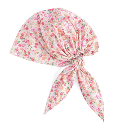 Girls Pre-tied Hair Bandana Head Scarf - Kids Age 3-8 Y