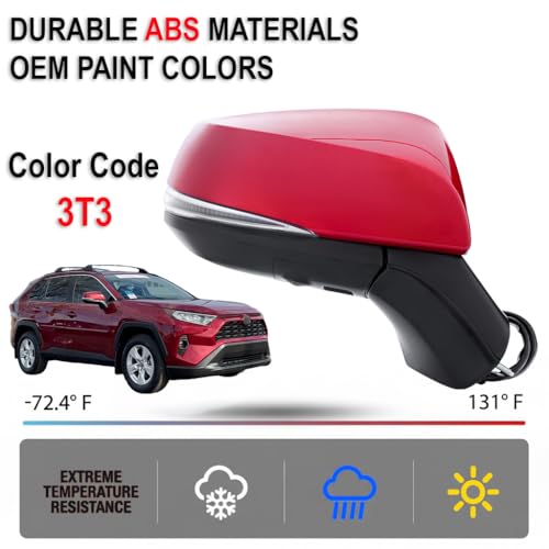 Passenger Side Mirror Compatible with Toyota RAV4 2019-2023 by EAP - Used condition - Image 5