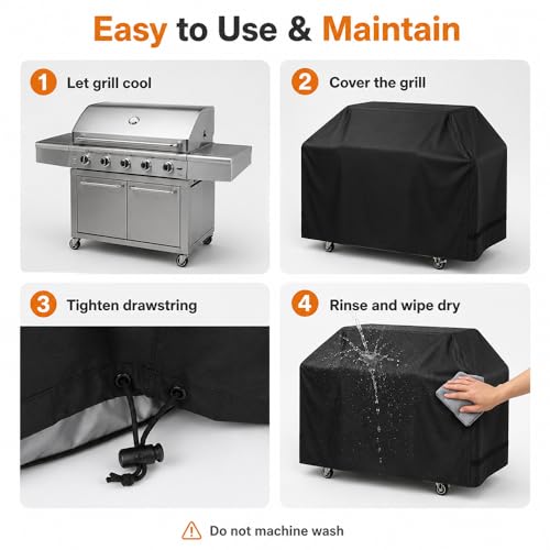 Housse barbecue Expert Grill 4-Burner imperméable en toile Oxford UV