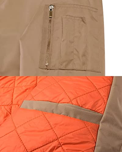 Kefitevd Windbreaker Jcoat For Men Casual Warm Winter Coats Mens Softshell Jacket Baseball Jackets Quilted Puffer Bomber Jacket Men #TOP5