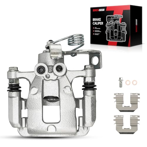 Image of Torchbeam Rear Right Caliper w /Bracket Fit for 2012-2017 Rio #19B6810