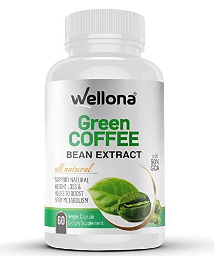 Wellona Green Coffee Beans Extract Capsules Fat Burner and Weight Loss Products for Men and Women 800 mg – 60 Counts Wellona Green Coffee Beans Extract Capsules Fat Burner and Weight Loss Products for Men and Women 800 mg – 60 Counts