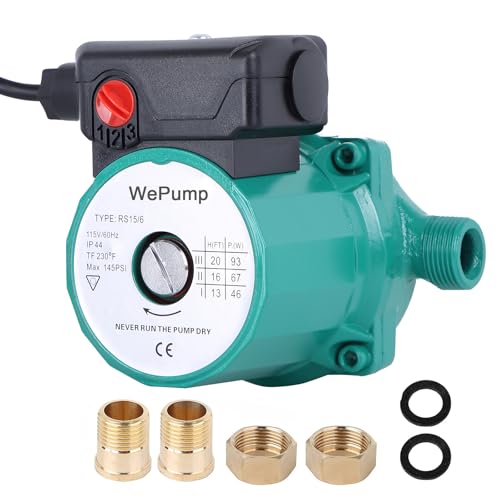 WEPUMP 3/4 Hot Water Circulation Pump