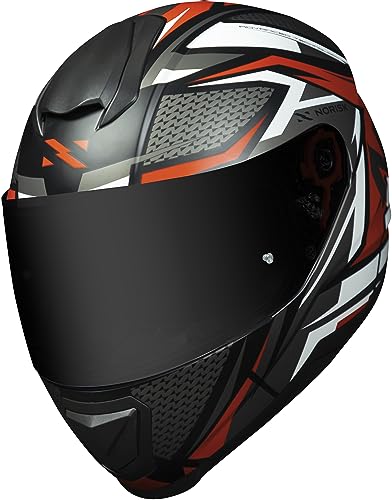 Capacete Masculino Norisk Razor Sharp Vermelho Moto Fechado (60)