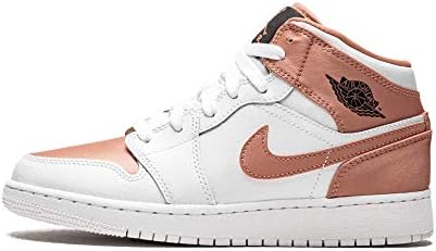 Nike Air Jordan 1 Mid (GS), Zapatos de Baloncesto Niñas, Blanco (White/Rose  Gold/Black 190), 35.5 EU : Amazon.es: Zapatos y complementos