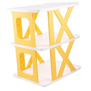 NUOLUX キッチンポットラック 玄関 調整可能な ドア 靴箱 スロット ガレー ギャレー shoe rack スリッパー スタンディングシューズラック キッチン用ポットラック プラスチック