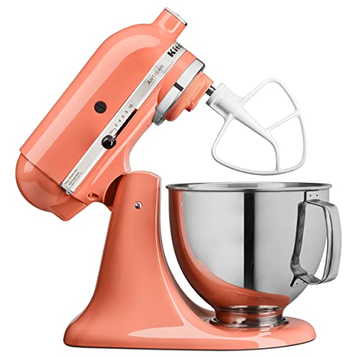 KitchenAid-KSM150PSPH-Artisan-Tilt-Head-Stand-Mixer-with-Pouring-Shield-5-Quart-Bird-of-Paradise