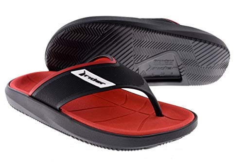 Chinelo Masculino Grendene Rider Block 11655 Grendene 11655 - Pto/Vermelho 40