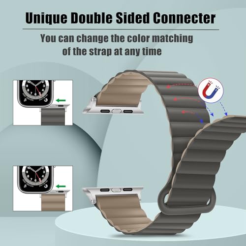 HITZEE Compatible with Apple Watch Strap 49/46/45/44/42/41/40/38mm - Image 3