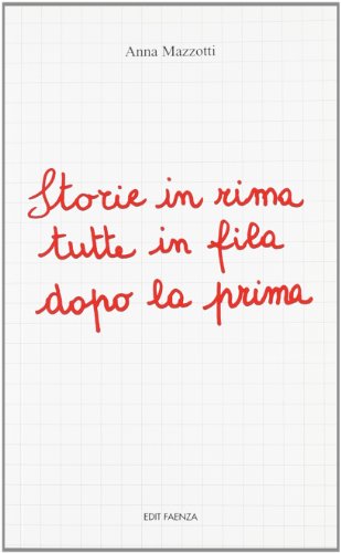 9788881521395 Storie in rima tutte in fila dopo la prima