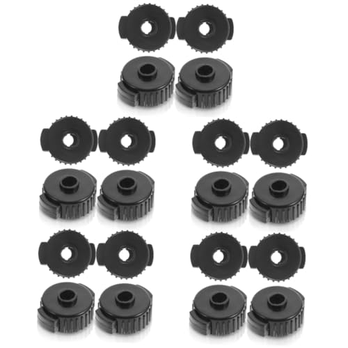 Écrous de fixation de cymbales Abaodam | Lot de 20 pièces pour batterie de rechange