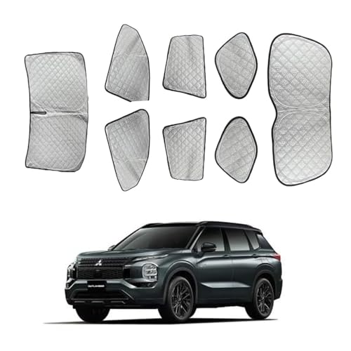 アウトランダー 3代目 PHEV GN0W型 サンシェード 車 遮光シェード プライバシー保護 車窓日よけ 車中泊グッズ 断熱 仮眠 盗難防止 四季兼用 アウトランダー 3代目 PHEV GN0W型 2021年〜現行 日除け アウトドア 露天駐車 収納袋付