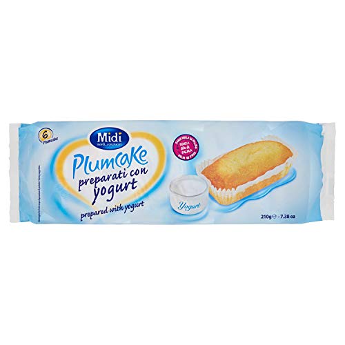 Midi 6 Plumcake Allo Yogurt, 210G
