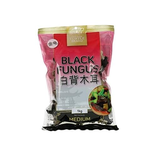 1000g Mu Err Pilze getrocknet Morcheln White Black Fungus Zwammen Asia