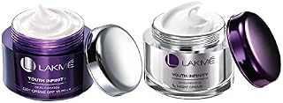LAKMÉ Youth Infinity Skin Firming Day Cream, 50g and Night Creme, 50g Kit Price In India