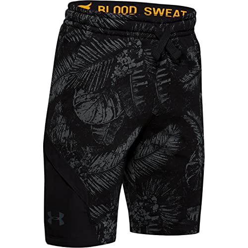 Under Armour Boys Rock Terry Shorts Junior - Black - 7/8 Years