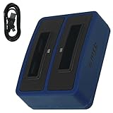 Cargador Doble (Micro-USB, sin adaptores) para Drift HD (1080p), HD170 (Stealth), HD720 / Toshiba Camileo H20 / Ricoh Caplio RR10 UVM. v. Lista