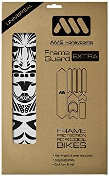 All Mountain Style AMS High Impact Frame Guard Extra Semi-transparent Protects your bike from scratches and dings