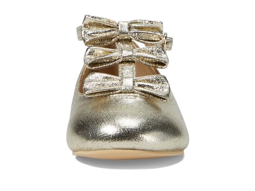 Janie and Jack Girl's Crackle Bow Flats (Toddler/Little Big Kid) Ballet2