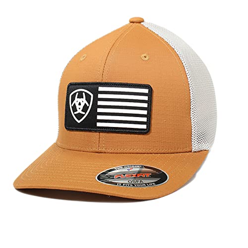 Casquette homme ARIAT FF OSFM Flag Tan au design épuré en taille unique homme