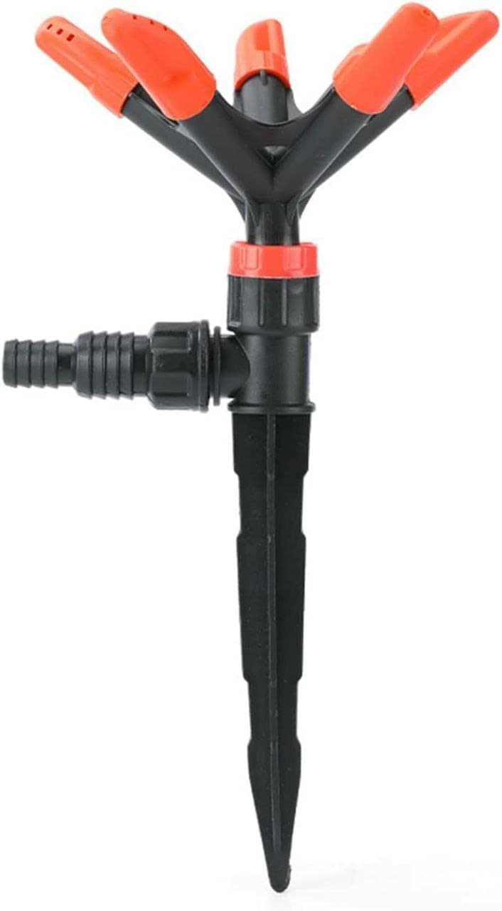 VINSH ENTERPRISE Automatic Garden Sprinkler 360 ° Rotating Adjustable Round 3 Arm Lawn Water Sprinkler for Watering Garden Plants/Pipe Hose Irrigation Yard Water Sprayer (B0BP2QK6BH) Amazon Price History, Amazon Price Tracker