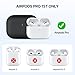 Miracase Designed for AirPods Pro Case (2019),[Three-Layer Upgraded Protection] Soft Skin Friendly Liquid Silicone Case Cover,Black